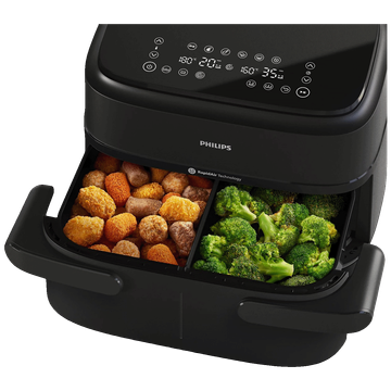 Philips Friteza na vrući zrak, 2450W, Dual Zone, zapremina 7 lit. - NA150/00 Dual
