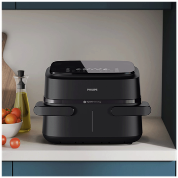 Philips Friteza na vrući zrak, 2450W, Dual Zone, zapremina 7 lit. - NA150/00 Dual