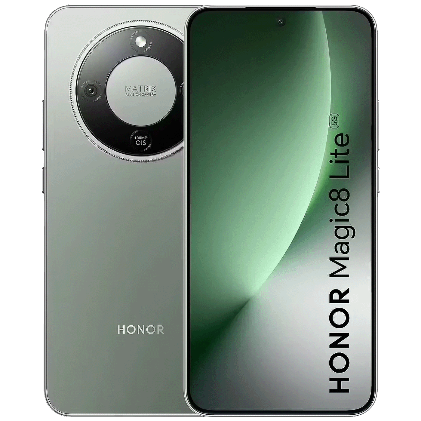 Honor Smartphone 6.79", Octa Core 2.3GHz, RAM 8GB, 108Mpixel - Magic8 Lite 5G 8GB/256GB Green