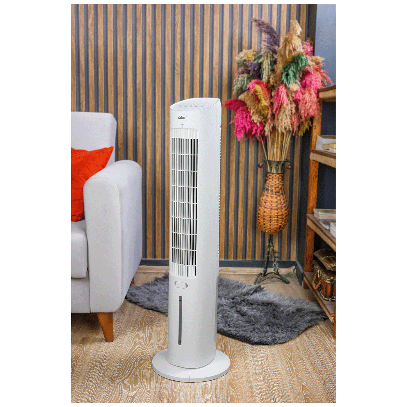 Zilan Ventilator stupni, daljinski upravljač, oscilacija, 60W - ZLN1030