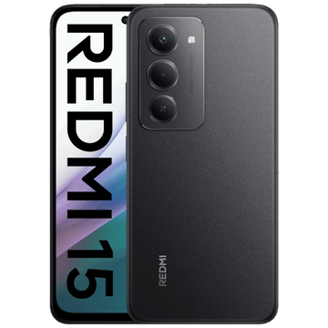 Xiaomi Smartphone 6.9", Octa Core 2.8GHz, RAM 8GB, 50Mpixel - Redmi 15 8GB/256GB Midnight Black