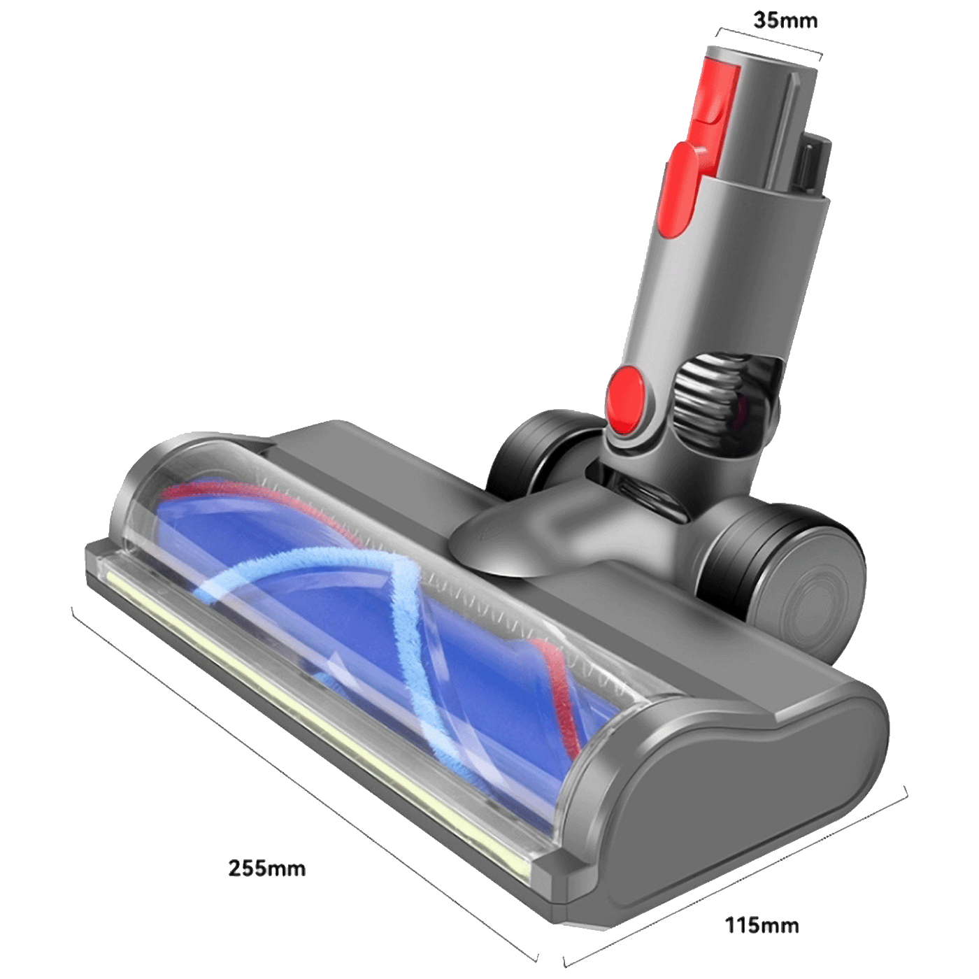 NN-Su Četka sa svjetlom za Dyson V6 - V6 Soft Velvet Suction Head