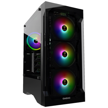 Zeus Desktop PC, Ryzen 5 5500, 16GB DDR4, SSD 512GB, RX580 - Ryzen 5 5500/16GB/512/RX580