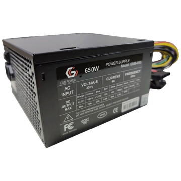Gembird Napojna za PC, 650W - GMB-650-12