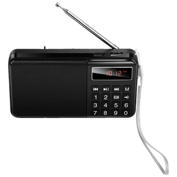 hoco. Radio prijemnik, džepni, AM/FM, MP3, Bluetooth - HI50