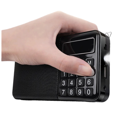 hoco. Radio prijemnik, džepni, AM/FM, MP3, Bluetooth - HI50