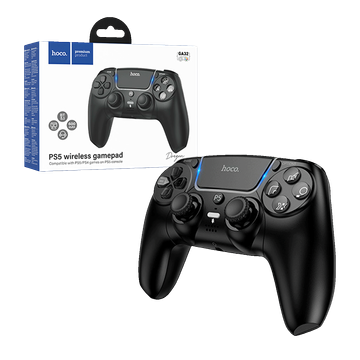 hoco. Gamepad bežični za PS5, 600 mAh - GA32 Black
