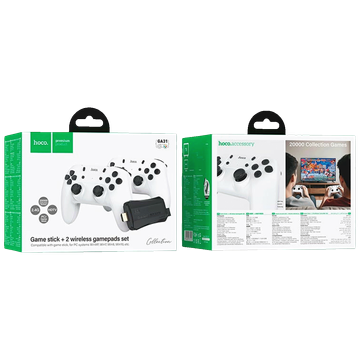 hoco. Igraća konzola Game Stick sa 2 bežična kontrolera - GA31