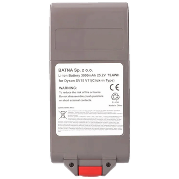 Extralink Baterija za Dyson V11 usisavač, 25.2V 3000mAh - DYSON V11 BATTERY 25.2V 3000mAh