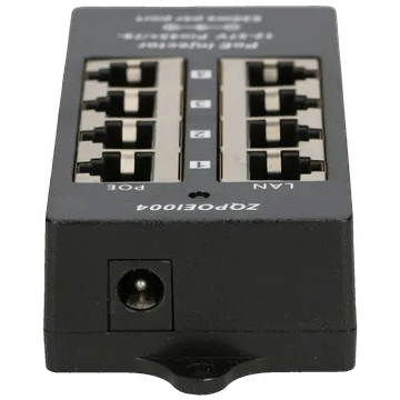 Extralink PoE Injector sa 4 100Mb/s RJ45 porta, pasivni - 4 Port PoE Injector