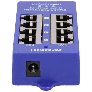 Extralink PoE iInjector sa 4 1000Mb/s RJ45 porta, pasivni - 4 Port Gigabit PoE Injector
