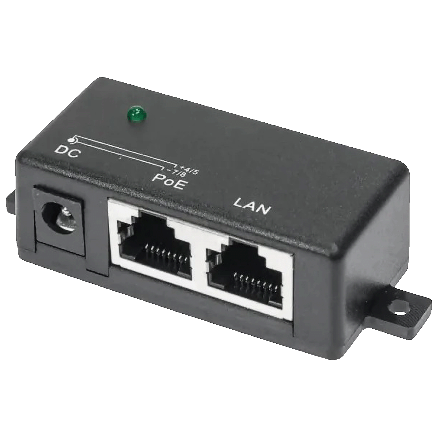 Extralink PoE iInjector sa 1 RJ45 100Mb/s portom, pasivni - 1 Port PoE Injector