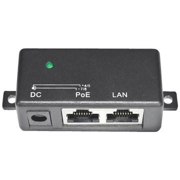 Extralink PoE iInjector sa 1 RJ45 100Mb/s portom, pasivni - 1 Port PoE Injector